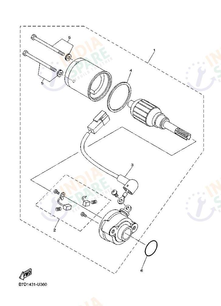 STARTING MOTOR